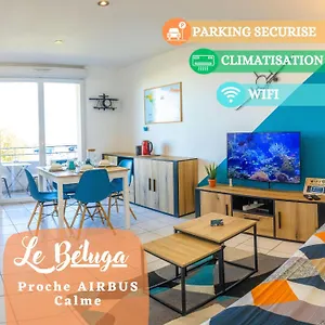 Appartement Le Beluga – Proche Airbus